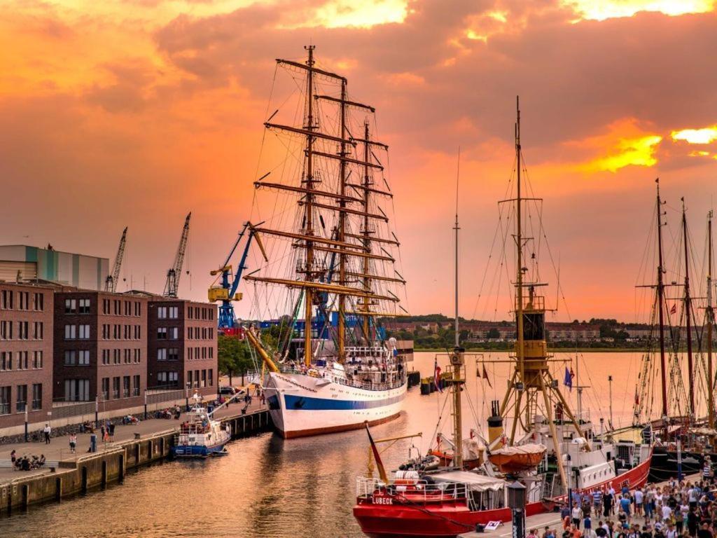Ohlerich Speicher App_ 29 Wismar Exterior photo